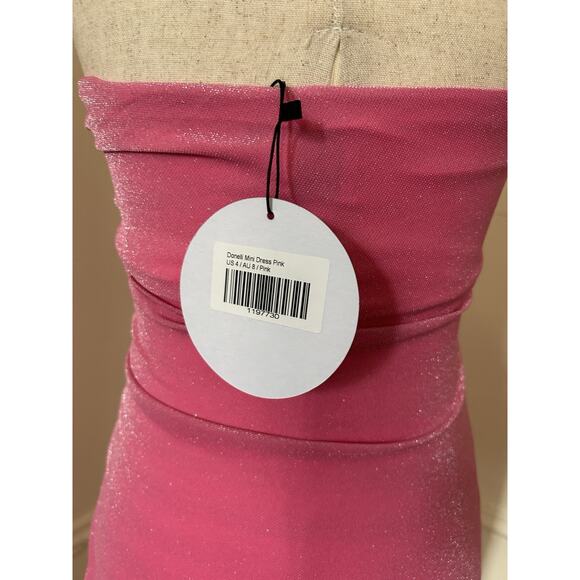 Princess Polly Donelli Mini Dress | Pink | 4 - Picture 4 of 4